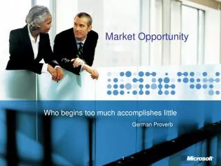 Market Opportunity