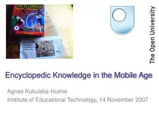 Encyclopedic Knowledge in the Mobile Age