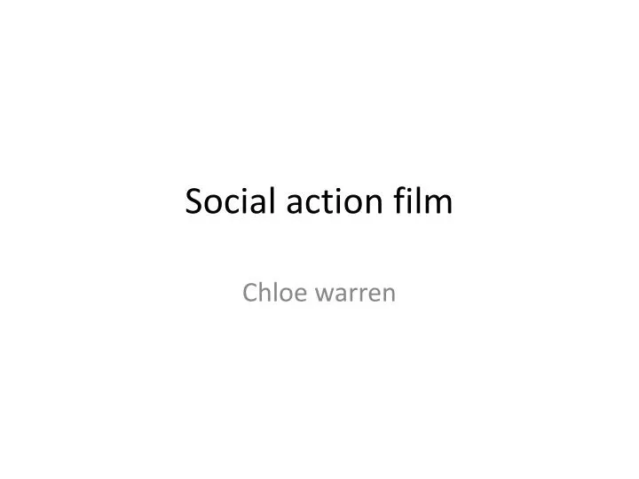 social action film