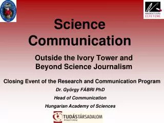 Science Communication