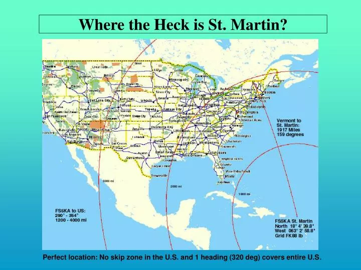 where the heck is st martin
