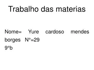 nome yure cardoso mendes borges n 29 9 b