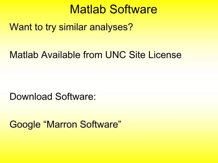 matlab software