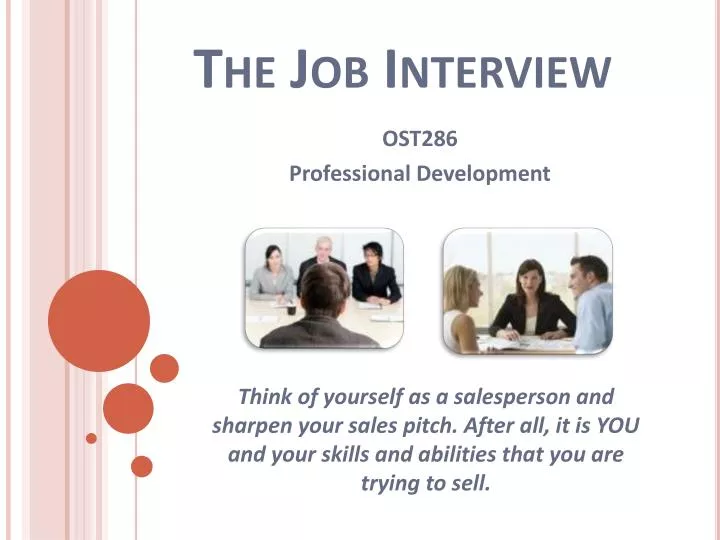 the job interview