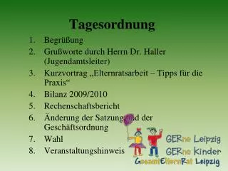 tagesordnung