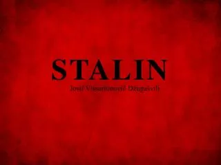 stalin