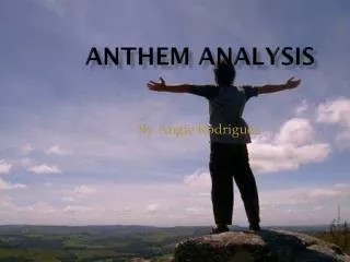 Anthem analysis