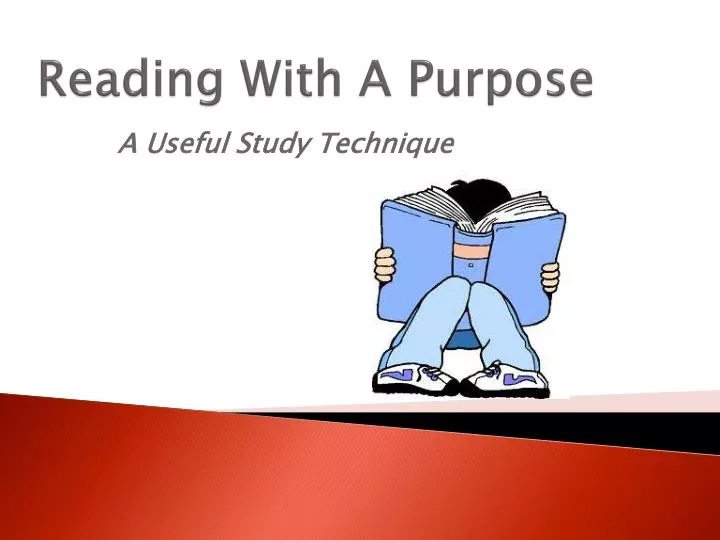 reading with a purpose