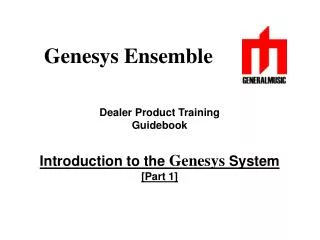 Genesys Ensemble