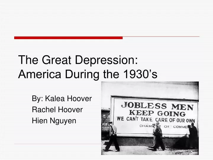 the great depression america during the 1930 s
