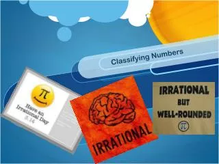 Classifying Numbers