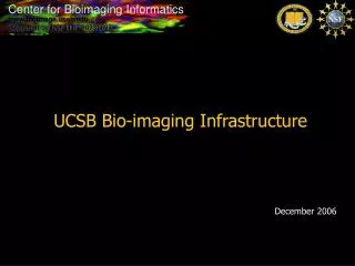 UCSB Bio-imaging Infrastructure