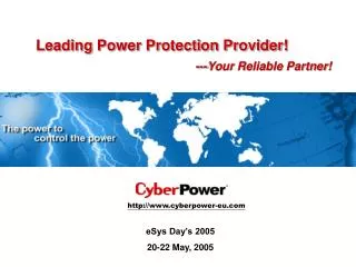 Leading Power Protection Provider! --- Your Reliable Partner!