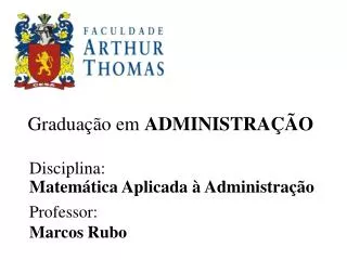 gradua o em administra o
