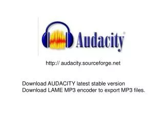 audacity.sourceforge