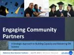 Engaging Community Partners - slide 1