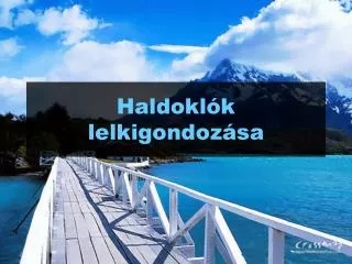 haldokl k lelkigondoz sa
