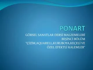 ponart
