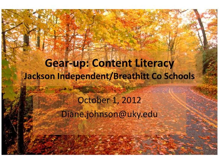 gear up content literacy jackson independent breathitt co schools