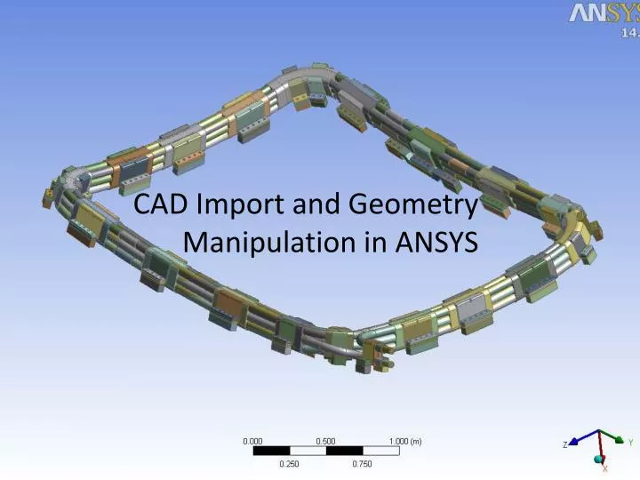 cad import and geometry manipulation in ansys