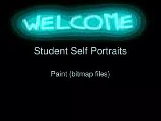 Student Self Portraits