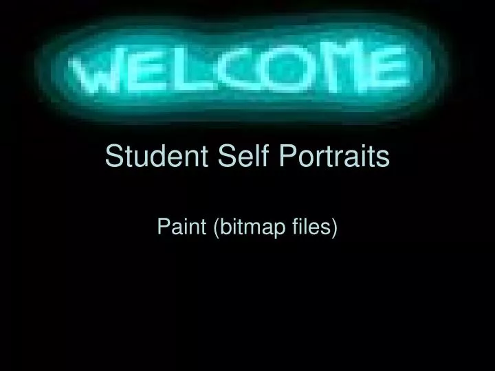 student self portraits
