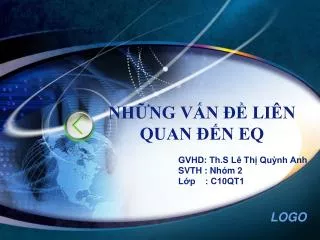 nh ng v n li n quan n eq