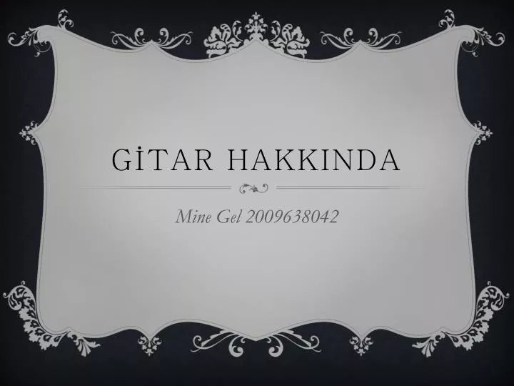 g tar hakkinda