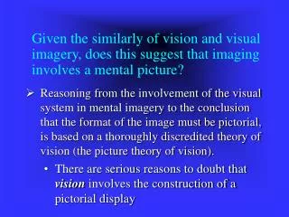 Conscious experience and the picture-theory