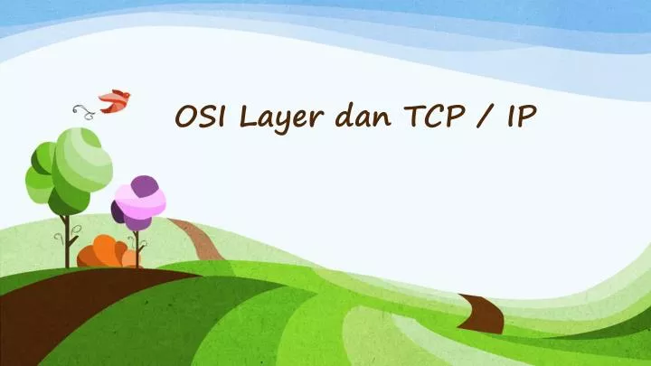 osi layer dan tcp ip