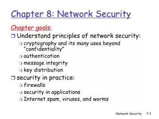 chapter 8 network security