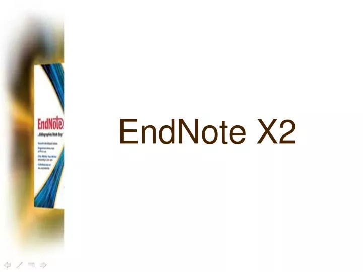 endnote x2