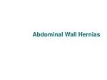 Abdominal Wall Hernias - slide 1