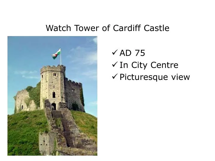 watch tower of cardiff castle