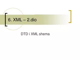 6 xml 2 dio