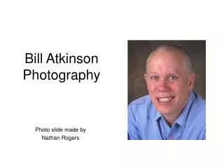 Bill Atkinson Photography