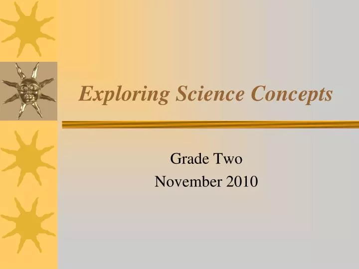 exploring science concepts