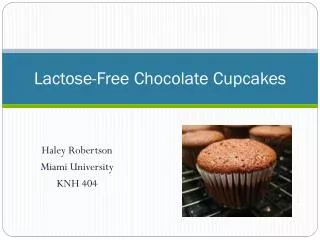 Lactose-Free Chocolate Cupcakes