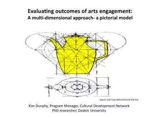 Evaluating outcomes of arts engagement: A multi-dimensional approach- a pictorial model