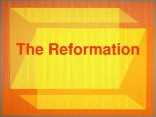 The Reformation