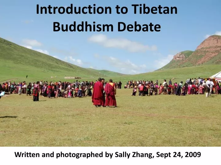 introduction to tibetan buddhism debate