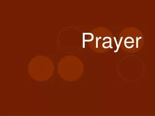 Prayer