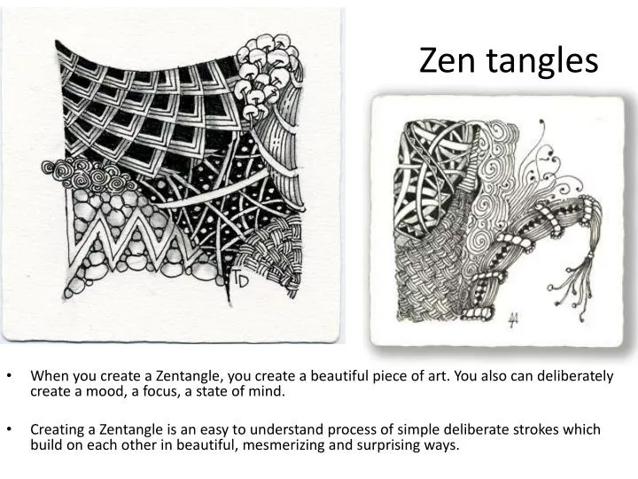 zen tangles