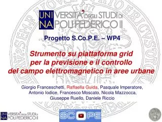 progetto s co p e wp4