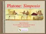 Platone: Simposio - slide 1
