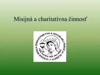 misijn a charitat vna innos