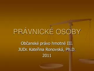 pr vnick osoby