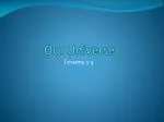Our Universe - slide 1