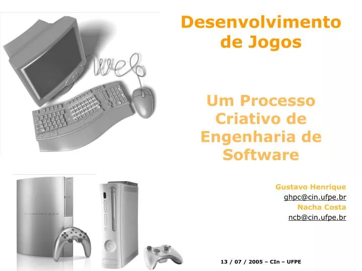 desenvolvimento de jogos um processo criativo de engenharia de software