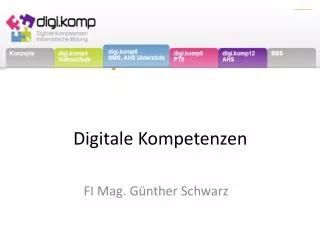 digitale kompetenzen